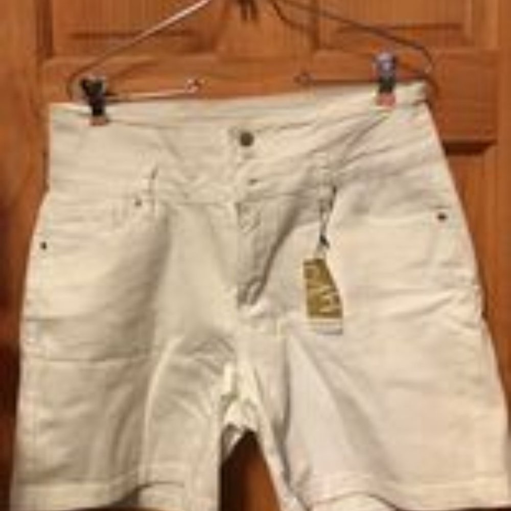 Women's White Shorts